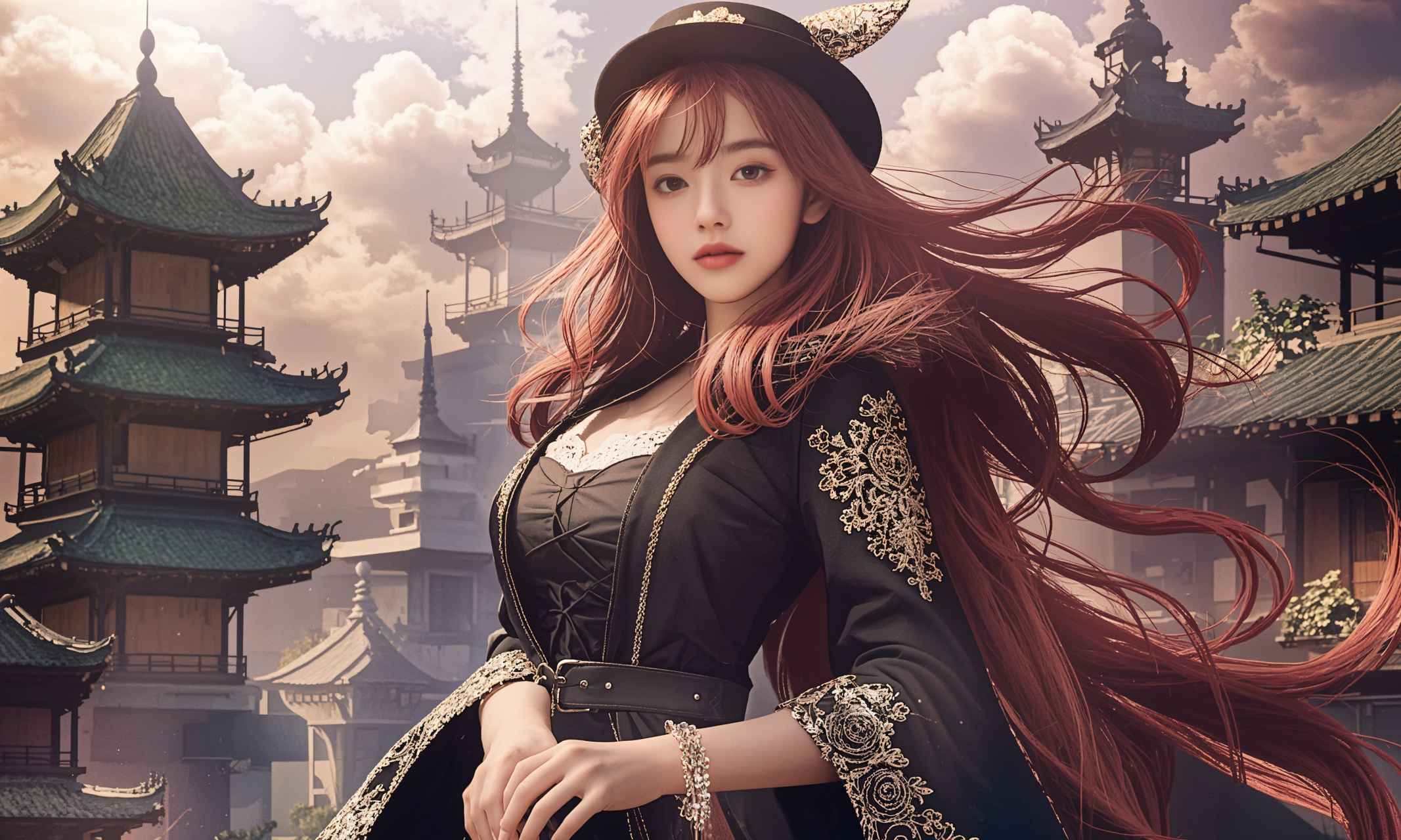 乌鲁木齐：炎炎夏日 街头音乐喷泉吸引民众消暑纳凉